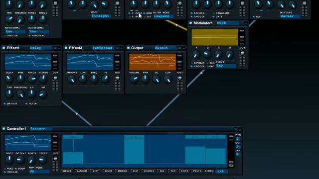 Progressive Trance arpeggiator in KarmaFX Synth Modular смотреть онлайн