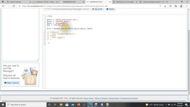 namna ya kuhost mafaili ya PHP na database yake online FREE HOSTING смотреть онлайн