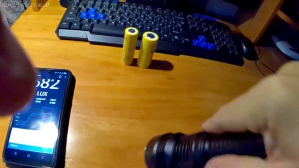 Тест аккумуляторов 18650, 21700 и 26650 на яркость