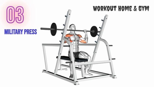 World's Best Shoulder Workout to Build Wider Shoulders - Workout Home & Gym смотреть онлайн