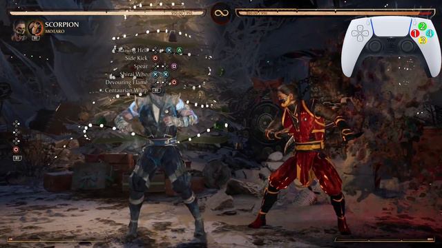 Mortal Kombat 1 SCOPRION Combos - Mortal Kombat 1 SCORPION Combo Tutorial смотреть онлайн