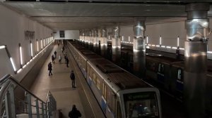 Станция метро «Мякинино» и тематические «Русичи» на разных станциях Арбатско-Покровской линии