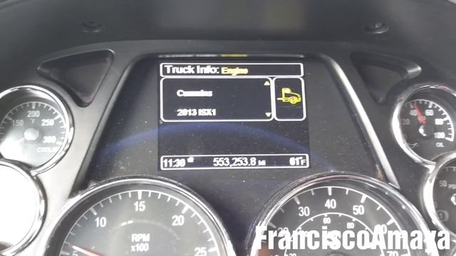 PETERBILT 579 review walkthrough Cummins ISX 425 HP 13 speed transmission смотреть онлайн
