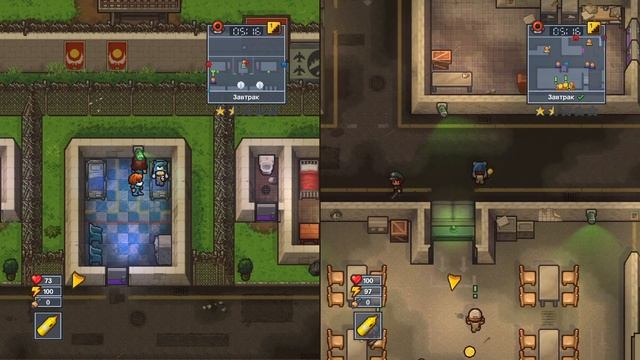 The Escapists 2 прохождение Побег из карты The Glorious Regime смотреть онлайн