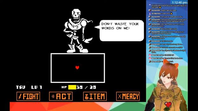 [English Virtual Youtuber] My first gaming stream: Undertale! Part 2 смотреть онлайн