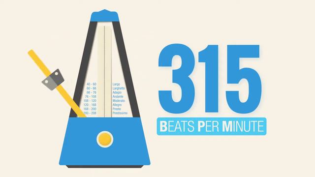 315 BPM Metronome | The BLuetiFuLL MeTRoNoME смотреть онлайн