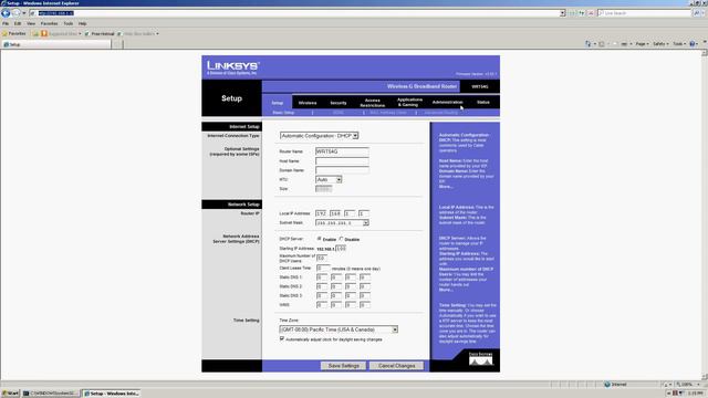 How to change your IP Address on a Liknsys router смотреть онлайн