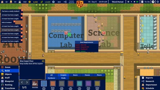 Academia School Simulator #10 - THE PERFECT SCHOOL смотреть онлайн