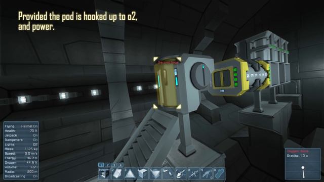Space Engineers. Cryopod & New Character (Update 01.080) смотреть онлайн