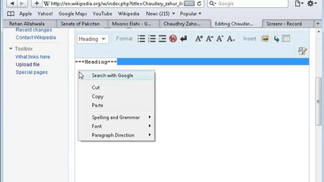 Upload Article on wikipedia... смотреть онлайн