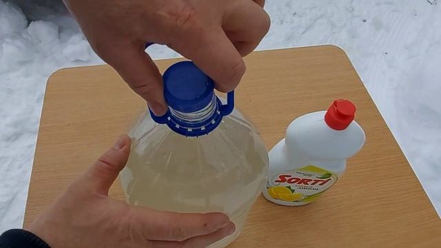 Как я делаю незамерзайку -42° из подручных средств. Незамерзающия жидкость своими руками смотреть онлайн
