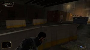 Deus ex human revolution Бить не буду #6 Трущобы Антенна прохождение пацифист призрак ловкач
