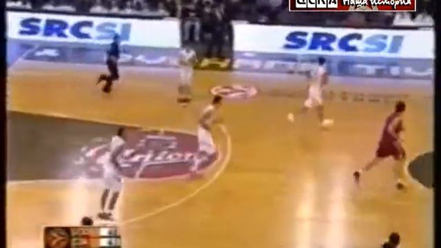 2007 Olimpija (Ljubljana) - CSKA (Moscow) 74-72 Men Euroleague Basketball, Group Stage, Full Match