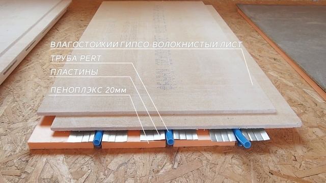 Способы укладки водяного тёплого пола для деревянного дома смотреть онлайн