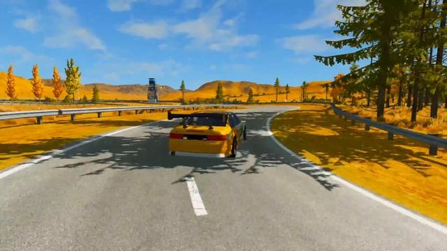 BeamNG.drive - Chill Drift Line With Ibishu 200BX смотреть онлайн