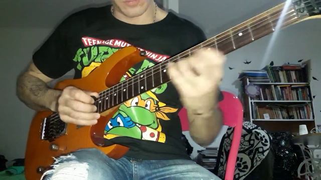 The Black Dahlia Murder - Map of Scars Solo Cover смотреть онлайн