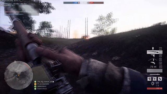 Battlefield 1 Montage i5 4670k Gtx 970 [1080p 60fps] смотреть онлайн