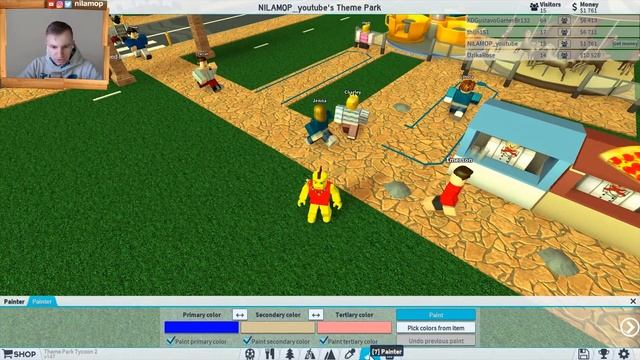 №867: СОБСТВЕННЫЙ ПАРК АТТРАКЦИОНОВ В РОБОЛОКС(Roblox - Theme Park Tycoon 2) смотреть онлайн