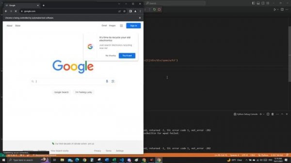 Automate Google Search using Python