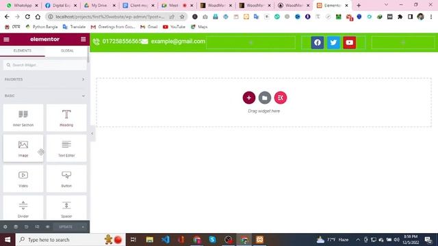 how to create custom header footer by elementor kits plugin смотреть онлайн