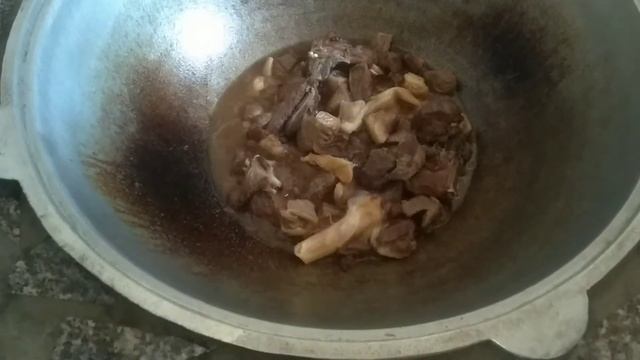 МЯСО с КАРТОШКОЙ. КАЗАН-КЕБАБ. Как сделать так чтобы картошка не развалилась! Из баранины Узбекский смотреть онлайн
