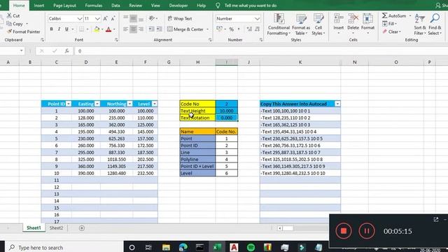 #autocad #excel #convert How to Import Excel Data in Autocad, Convert Excel coordinates into Autoca смотреть онлайн