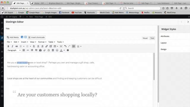 WordPress Beginner WYSIWYG Editor смотреть онлайн