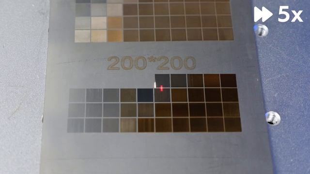 Лазерный маркер, цветная гравировка на металле, Raycus и IPG. Сравнение линз 100. смотреть онлайн