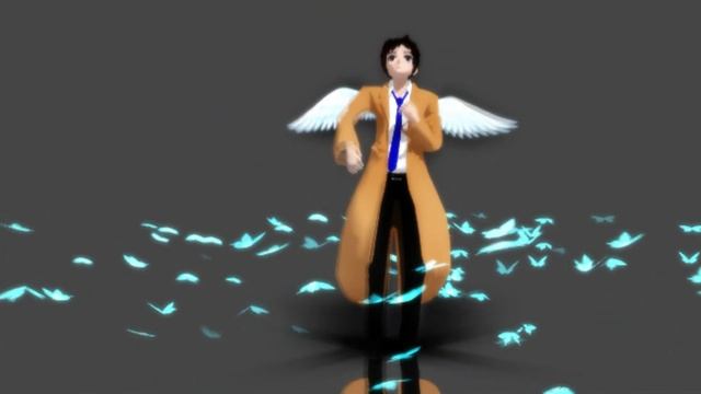 【MMD / Supernatural】Castiel - Fly Fly Butterfly