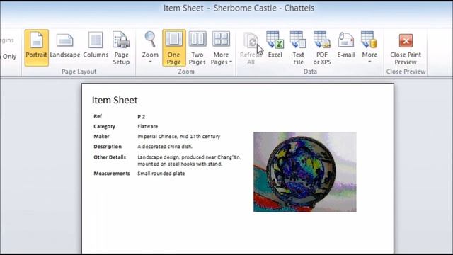 Chattels Management Access Database - Sherborne Castle Case Study (Database Example) смотреть онлайн