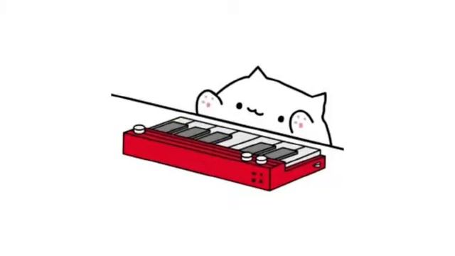 BONGO CAT ONLY KNOWS 5 NOTES BUT IT'S STILL FIRE смотреть онлайн