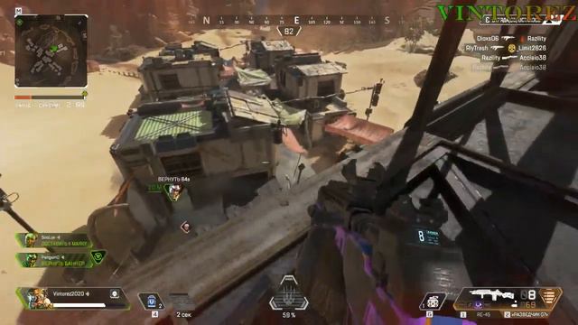 ВЫЖИВАЕМ В APEX LEGENDS! 2 ЧАСТЬ. ВИНТОРЕЗ ЛЕГЕНДА! смотреть онлайн