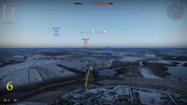 War Thunder - 20 kills in a row with Fw 190 A-4 [AB] смотреть онлайн