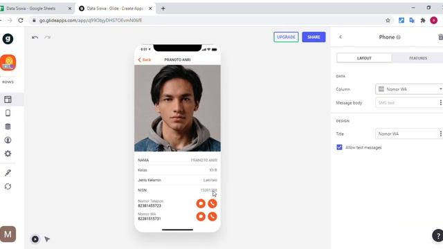 Cara Mengubah Data Excel/Google Sheet menjadi Aplikasi Android CRUD + Search смотреть онлайн