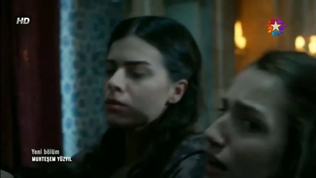 Махидевран душит Хюррем