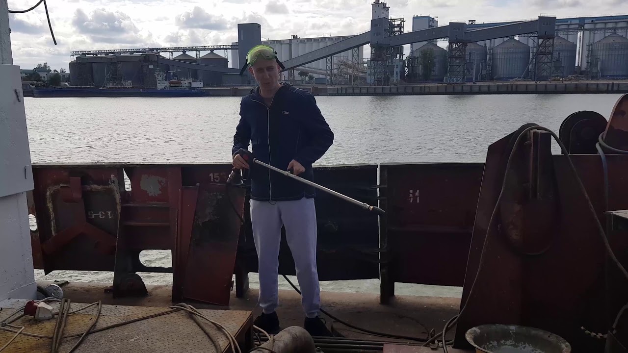 Мойка высокого давления 500 БАР для очистки ржавчины и краски смотреть онлайн