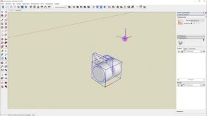 Видеоурок №2. Группы и компоненты в SketchUp / создание отчёта