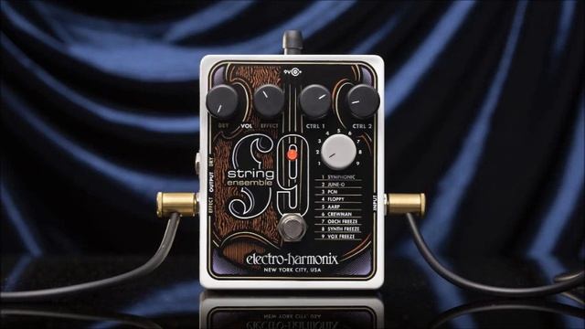 The EHX STRING9 String Ensemble Pedal - New for 2022! смотреть онлайн