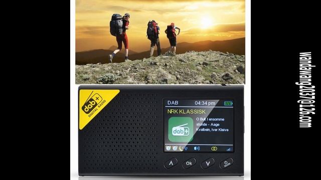 Digital Pocket Dab Radio Small with Bluetooth 5.0 Portable Plus FM Stereo Radio смотреть онлайн