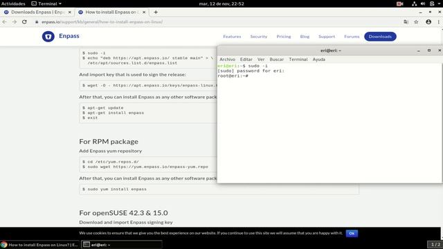 Descargar e instalar Enpass en Linux (Debian 10) смотреть онлайн