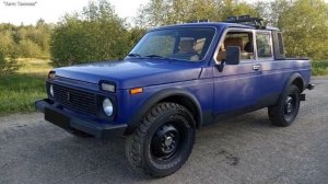 Новая Лада Нива 4х4 Пикап Медведь 2023 года. Обзор ЛАДА НИВА. LADA NIVA. Отзыв владельца НИВА. lada