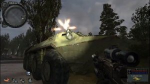 Прохождение Stalker Народная Солянка #17 -  Украсть ящик с блокпоста!)