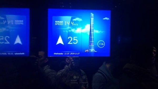 Visiting Shanghai Tower On A Cloudy Day