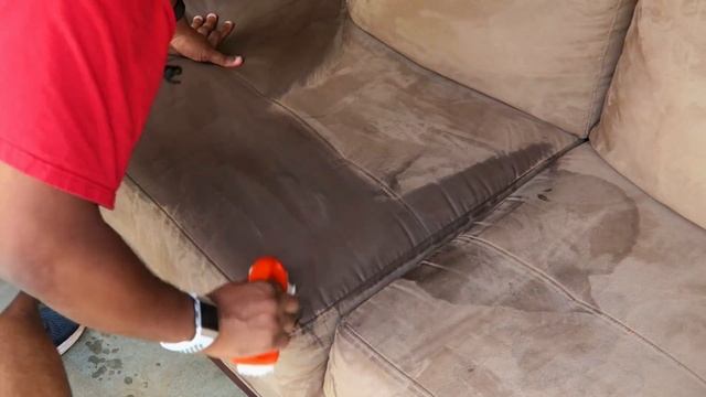 WAIT until you see the results! It looks BRAND NEW! Deep cleaning our FILTHY Microfiber couch смотреть онлайн