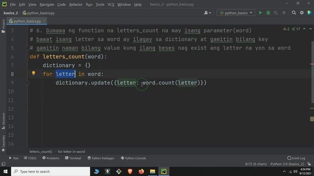 Python Tagalog Tutorial #63 - Function exercise 2 - optional смотреть онлайн