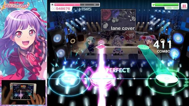overtuRe EXPERT w/ handcam | [all perfect -1] BanG Dream! (JP) смотреть онлайн