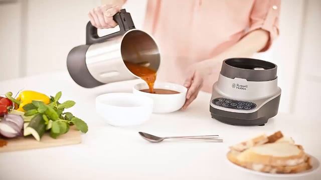 Russel Hobbs Soup and Blend Test - Standmixer mit Kochfunktion смотреть онлайн