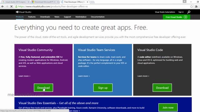 Dot Net Tutorials- part 3, how to download visual studio & sql server (mentorsadda.com) смотреть онлайн