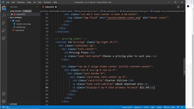 Bootstrap 5 Crash Course Tutorial #10 - Cards смотреть онлайн