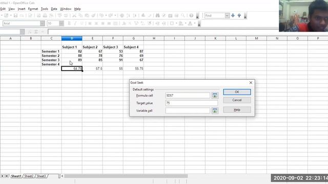 Goal Seek tutorial in OpenOffice | Full Guide in Hindi | OpenOffice Tutorial in Hindi. смотреть онлайн